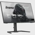 IIYAMA Gaming monitor G-Master GB2741HSU-B1 Black Hawk, 27", crni (mat), FullHD, IPS, HDMI, DP, FreeSync, USB hub, podesiva visina, 144 Hz